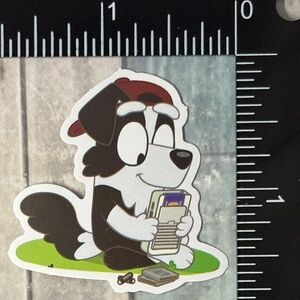🌀10/$10🌀 Cute Bluey & Bingo Reusable Waterproof Vinyl Sticker Decal